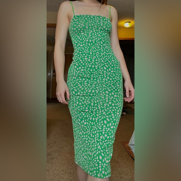 slim fit dress slacks Dress in lurex with floral jacquard Givenchy Verde